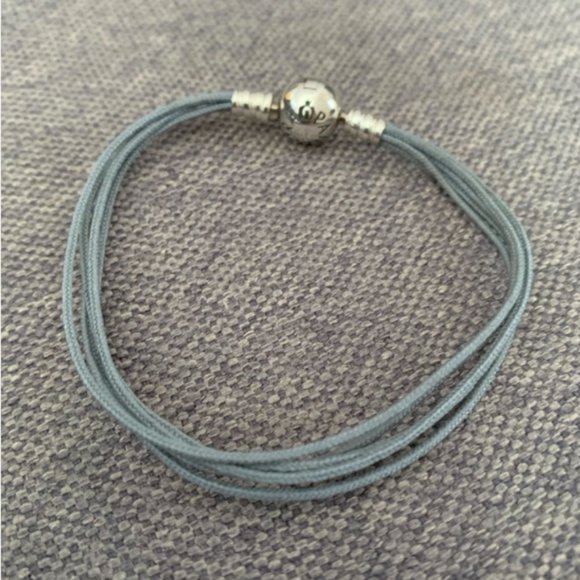 Pandora Grey Multi Strand Bracelet - Picture 4 of 4